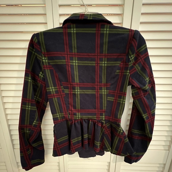 ModCloth x Collectif Plaid-Minded Blazer XXS - Picture 6 of 6